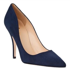 Kate Spade Licorice Pump Navy Suede